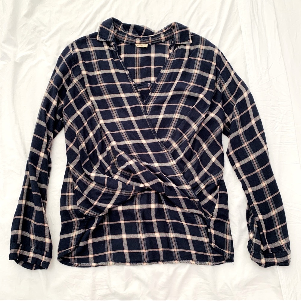 Hollister Wrap Blouse